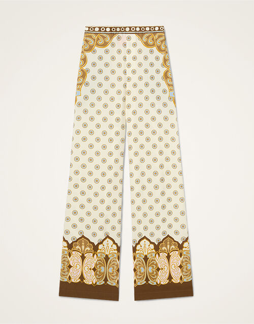 La DoubleJ Club Pants Cocoon Plac&eacute;e Brown TRO0210VIS033COC02BR02