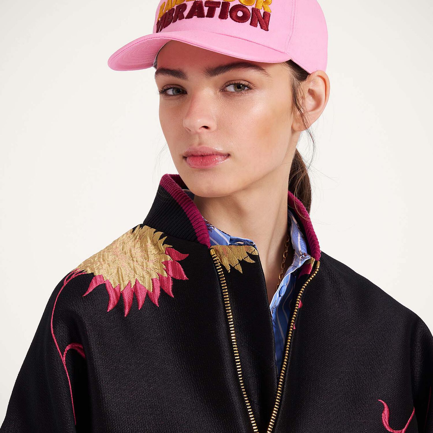 La Doublej Milano Cap In Pink