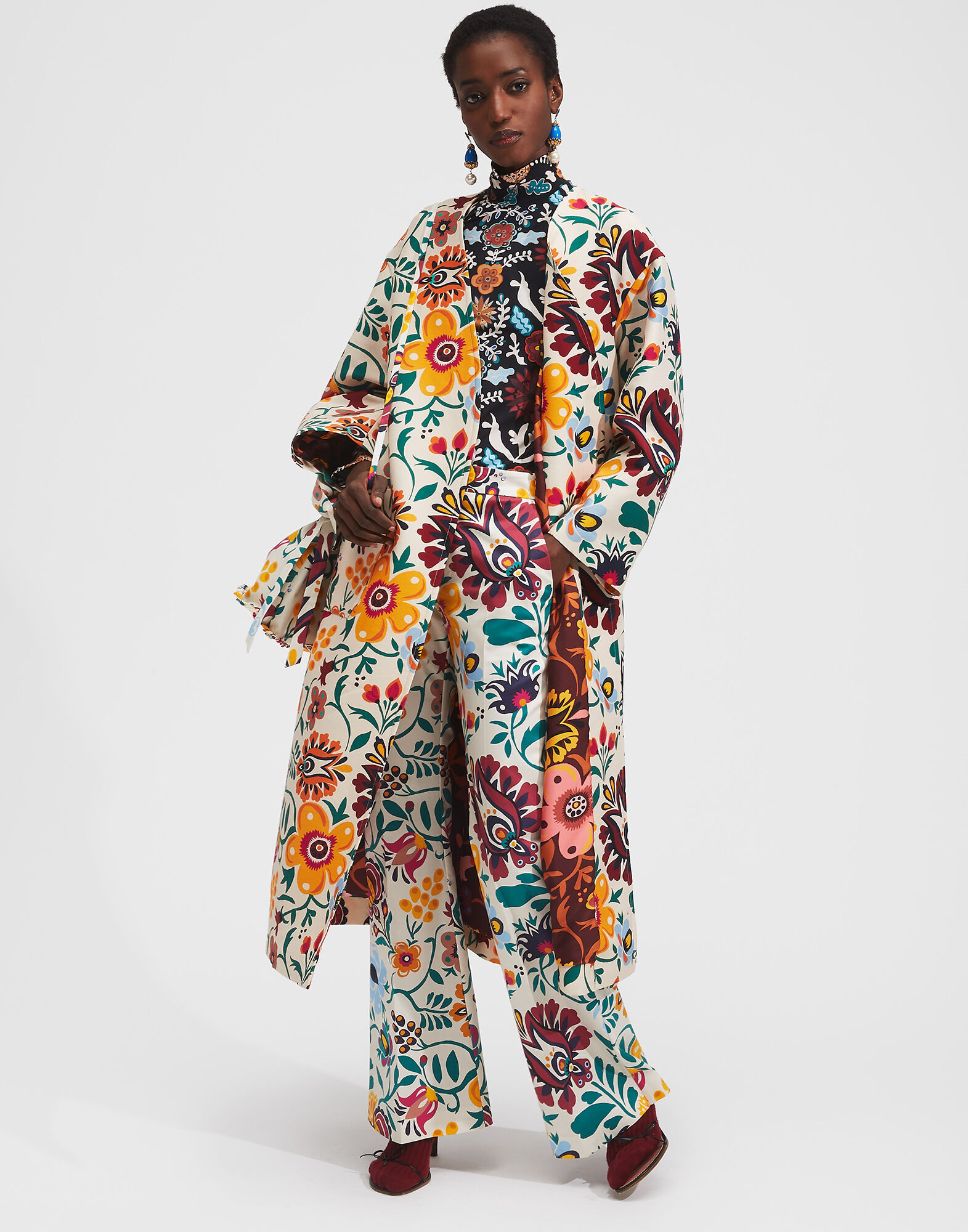 LaDoubleJ Topper Coat Selva Bianco JAC0030CAD001SEL0002