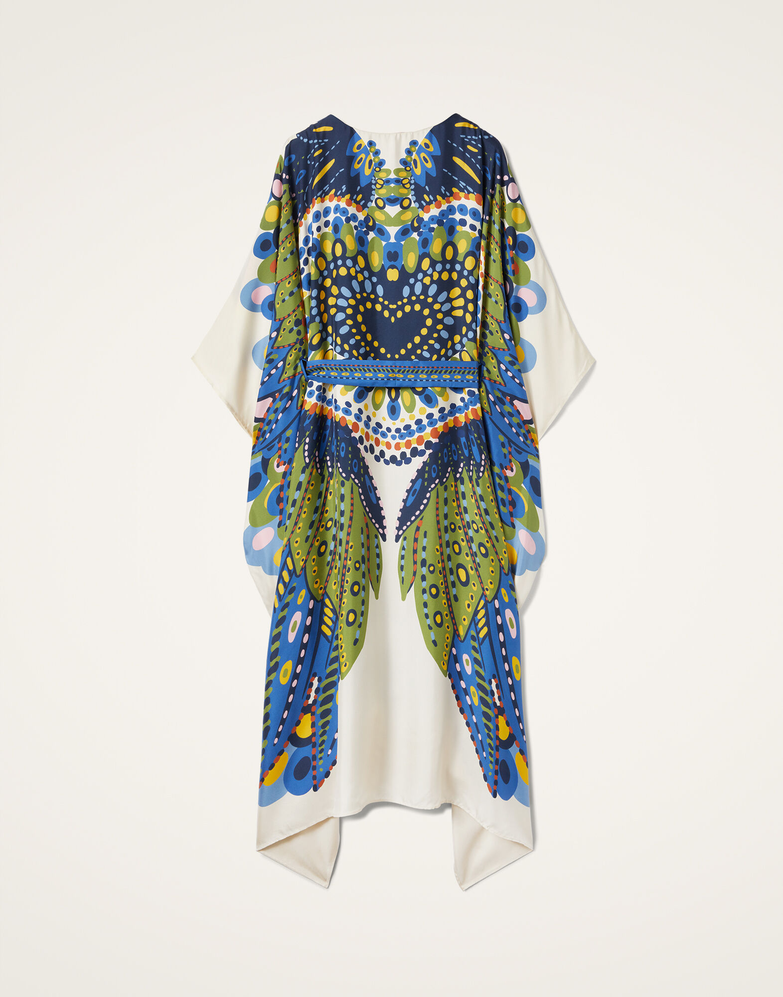 La DoubleJ Square Kaftan Chakra Plac&eacute;e Multicolor DRE0872SIL006CHA05MU01