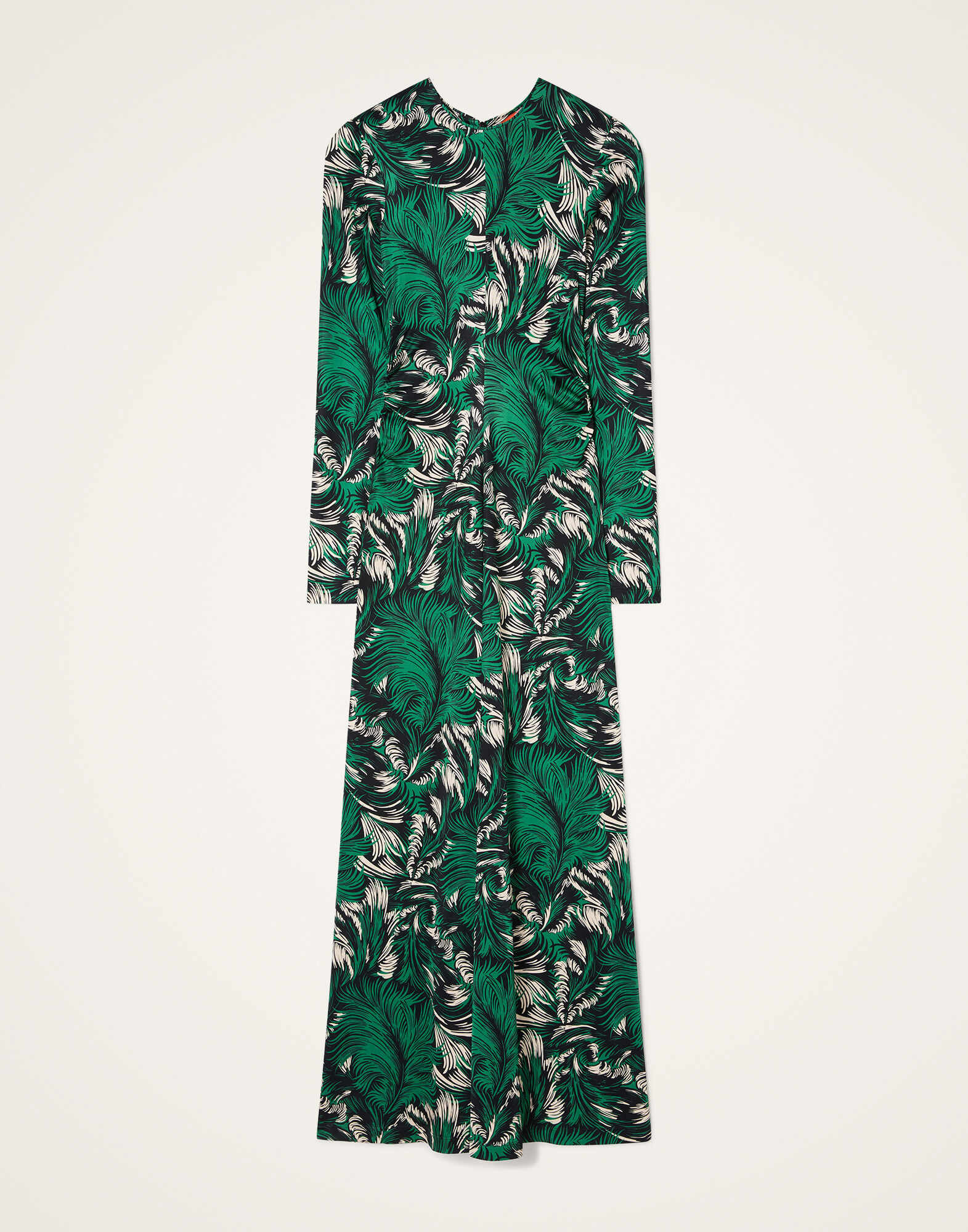 La DoubleJ Long Sleeves Angelica Dress Quill Green DRE1122JER082QLL01GR02