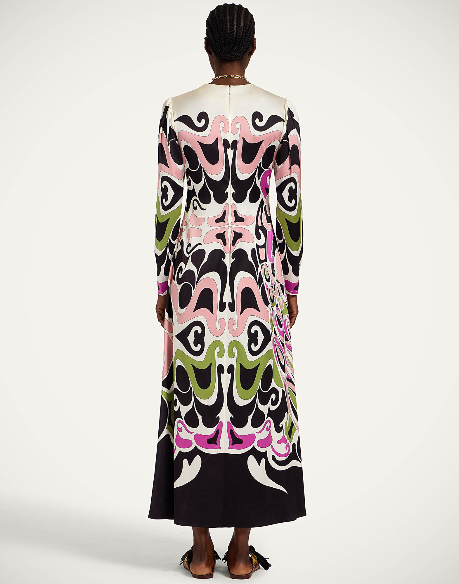 La DoubleJ Clingy Swing Phoenix Plac&eacute;e Pink DRE0762VIS023PHO01PI01