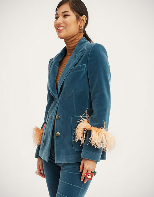 La DoubleJ Keaton Jacket Light Blue JAC0073VEL011SOLIDBU01