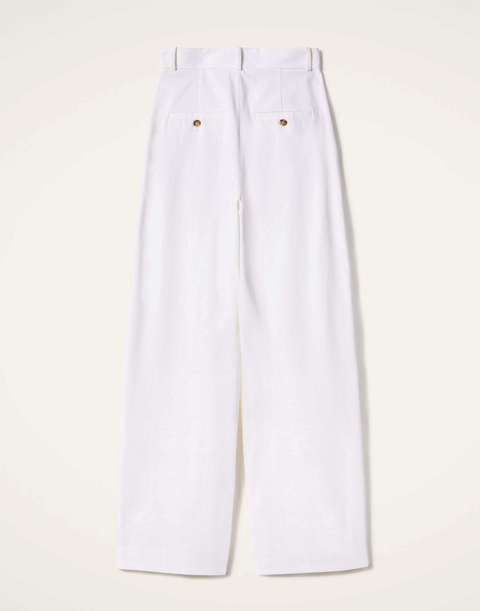 La DoubleJ Brooklyn Pants Solid White TRO0156COT070SOLIDWH01