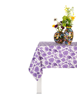 La DoubleJ Medium Tablecloth &#40;180x280&#41; Wildbird Viola TBC0002LIN001CER0007