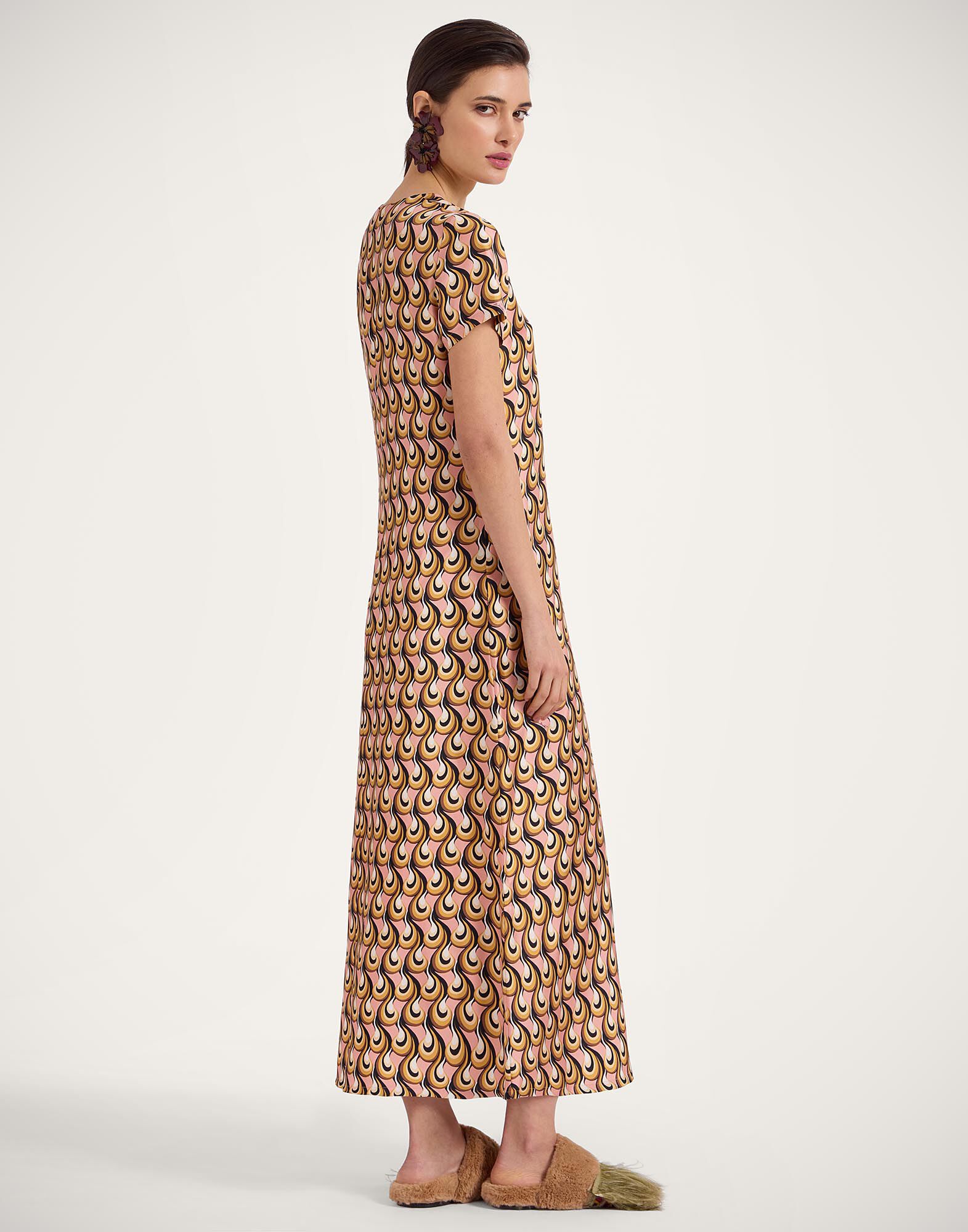 La DoubleJ Swing Dress Melty Pink DRE0001SIL001MLT01PI01