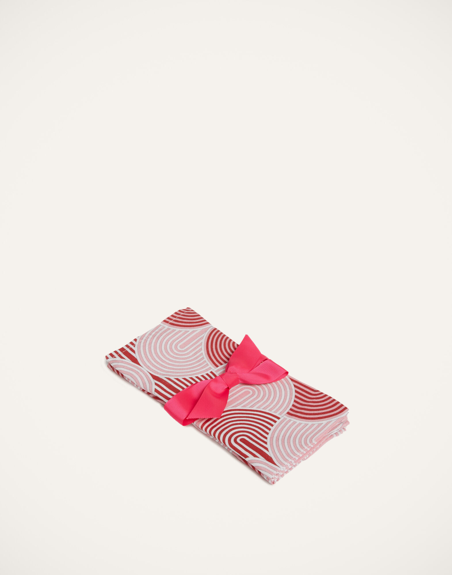 La DoubleJ Large Napkins Set Of 2 Slinky Rosso NAP0006LIN001SLI0004