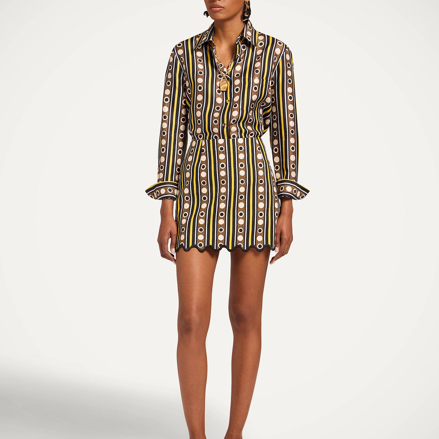 La Double J Baia Mini Skirt