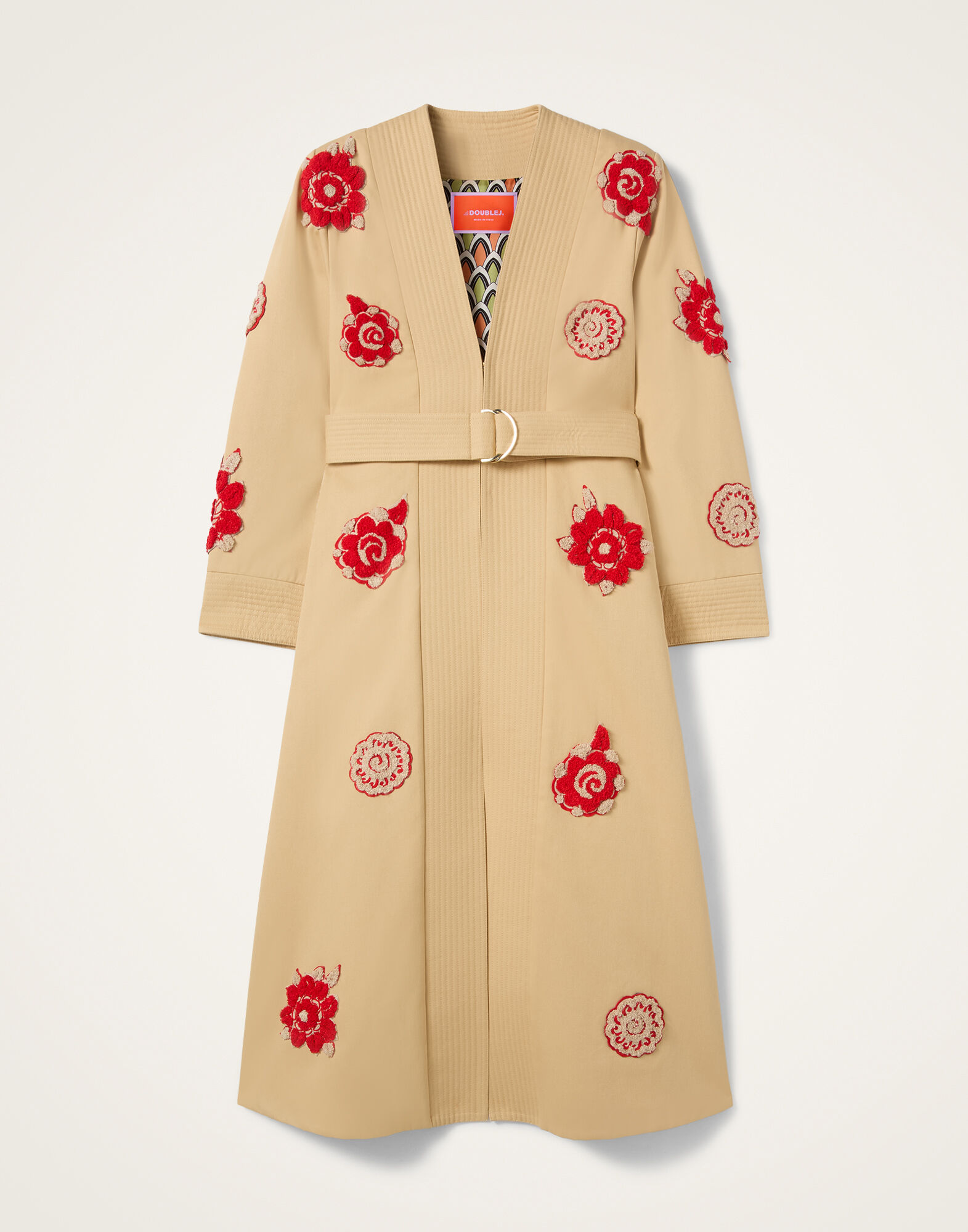 La DoubleJ Kintsugi Coat Solid Light Beige JAC0187COT089SOLIDBR01