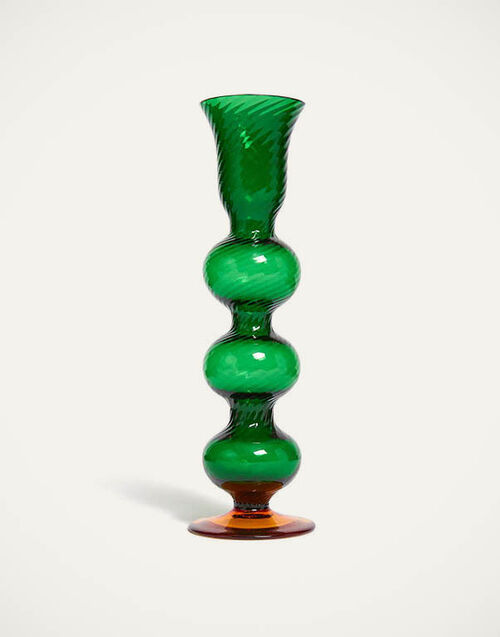 La DoubleJ Bubble Candle Stick Solid Green OTC0002MUR001SOLIDGR02