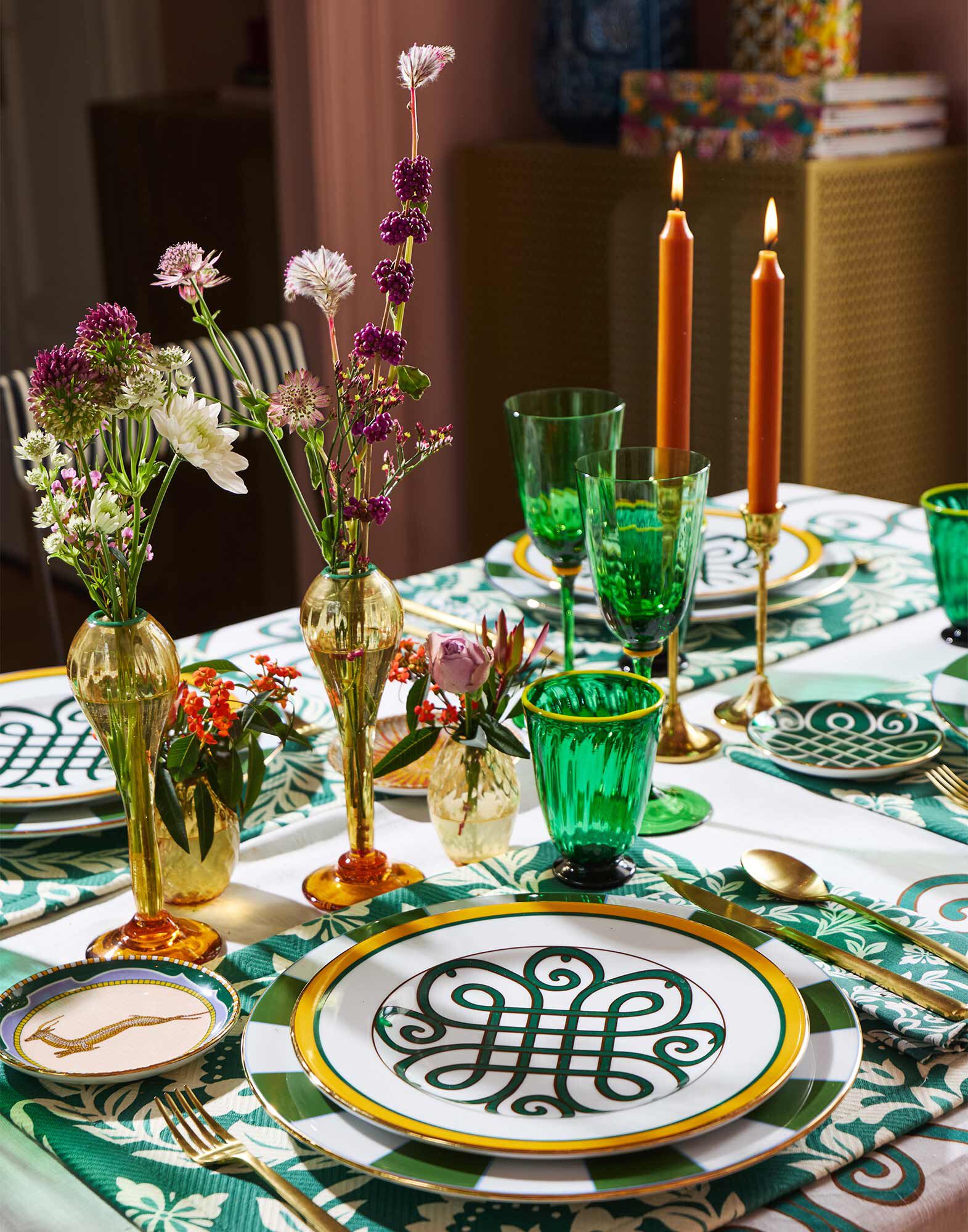 La DoubleJ Dinner Plates Set Of 2 Cortile DIS0075CER001CRL0001