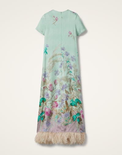 La DoubleJ - Swing Dress with feathers, S MENTA La DoubleJ - Swing Dress with feathers, S MENTA