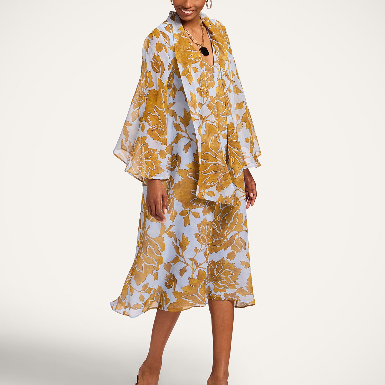 La Double J Magnifico Midi Dress