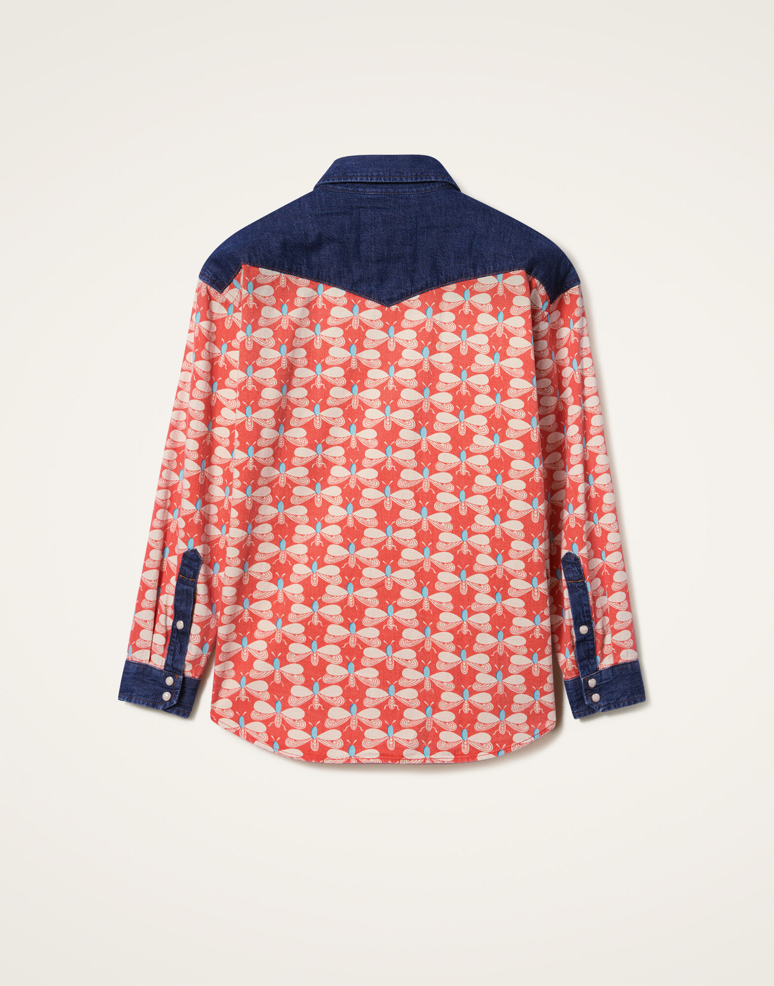 La DoubleJ The Tycoon Shirt Pull My Petaltail Orange SHI0136COT072PET03OR02