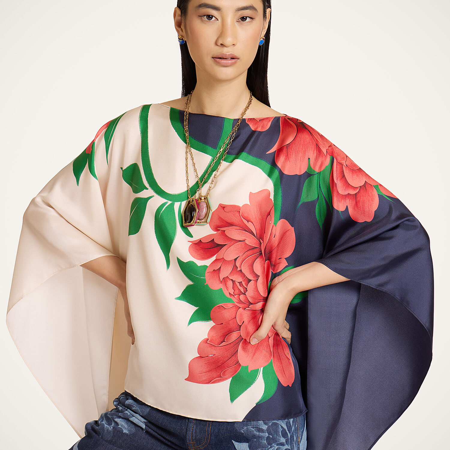 La Double J Foulard Top