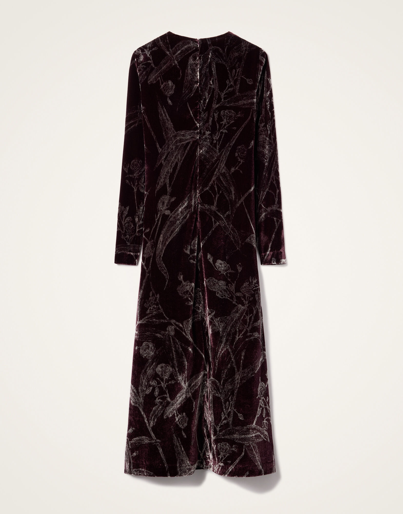 La DoubleJ Long Sleeve Swing Dress Bamboo Burgundy DRE0184DEV004BMB03RE07