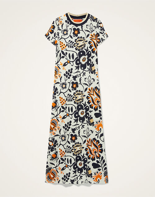 La DoubleJ Sporty Swing Dress Selva White DRE0247JER002SEL06WH01