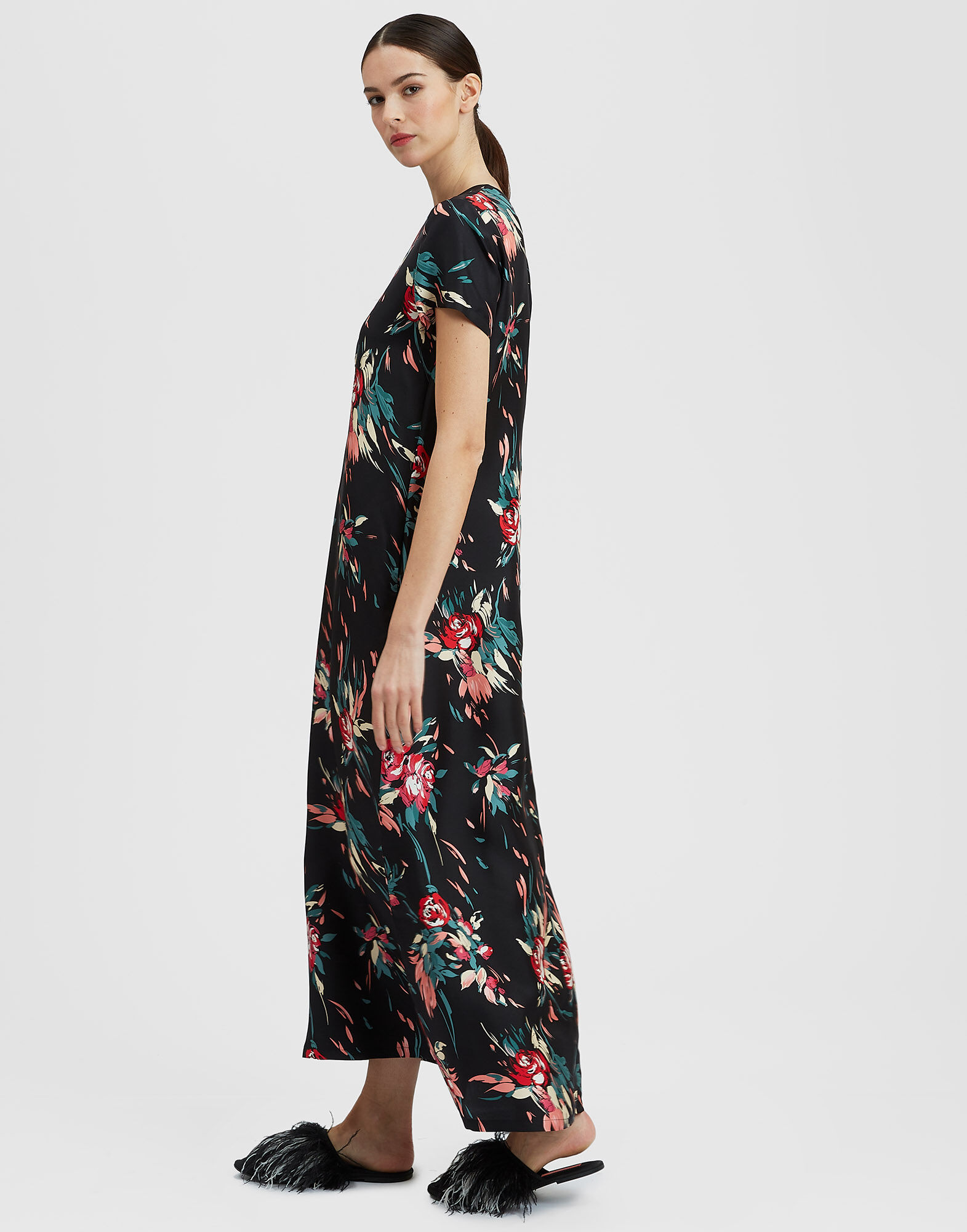 La DoubleJ Swing Dress Breezy Black DRE0001SIL001BRZ02BL01