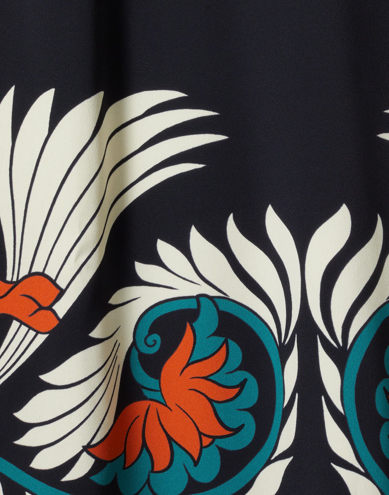 La DoubleJ Mini Supreme Swing Dress Mix Tiles Plac&eacute;e Black DRE0619VIS011MIX01BL01