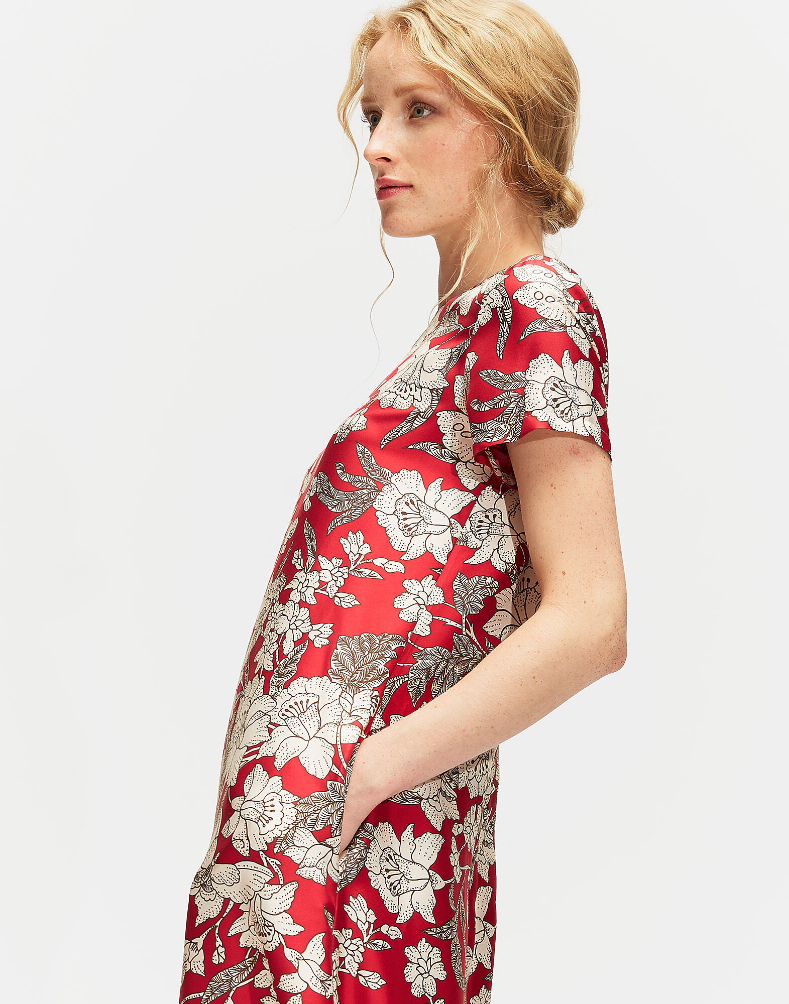 LaDoubleJ Swing Dress Lilium DRE0001SIL001LIL0001