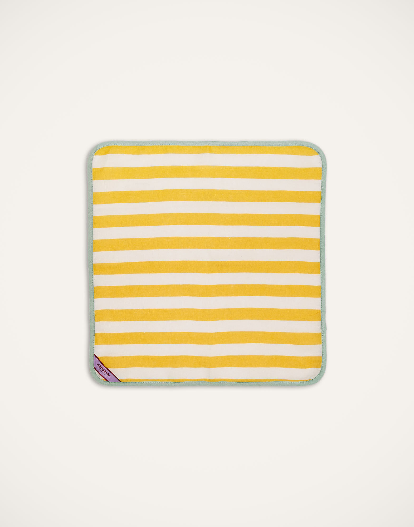 La DoubleJ Large Napkins Set Of 2 Riviera Giallo NAP0010LIN001RIV0003