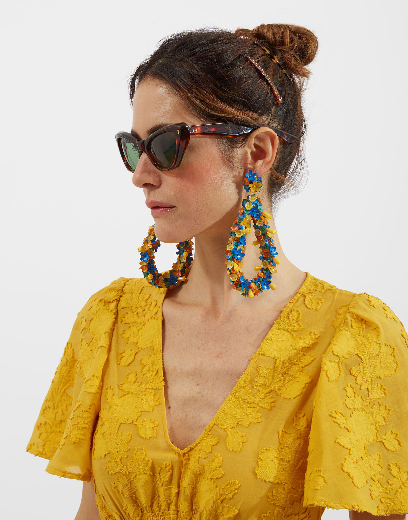 La DoubleJ Proper Dress Begonia Ocra DRE0332JCQ044BEG01OR06