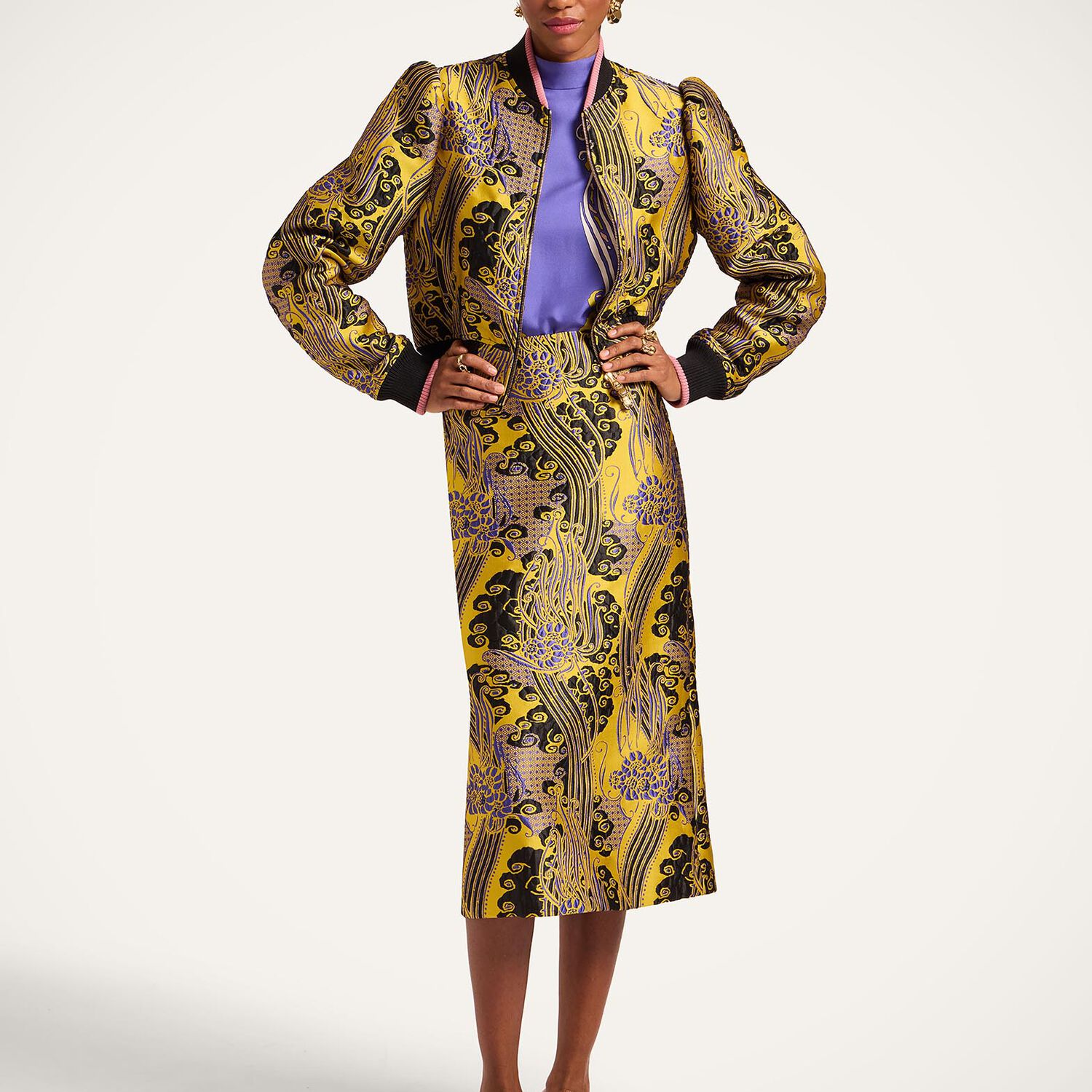 La Double J Pencil Skirt