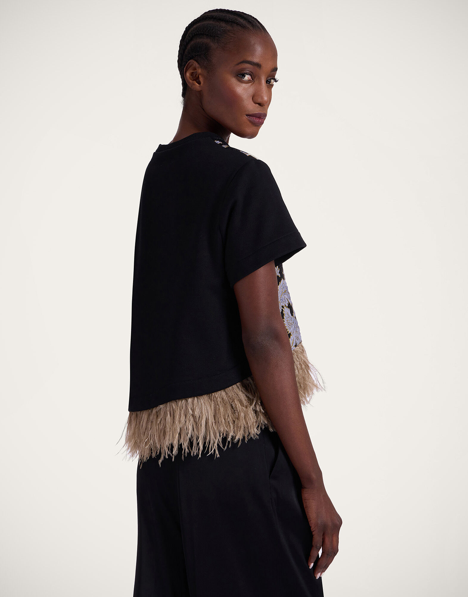 La DoubleJ La Scala Tee Lark Black TSH0041JCQ099LAR02BL01