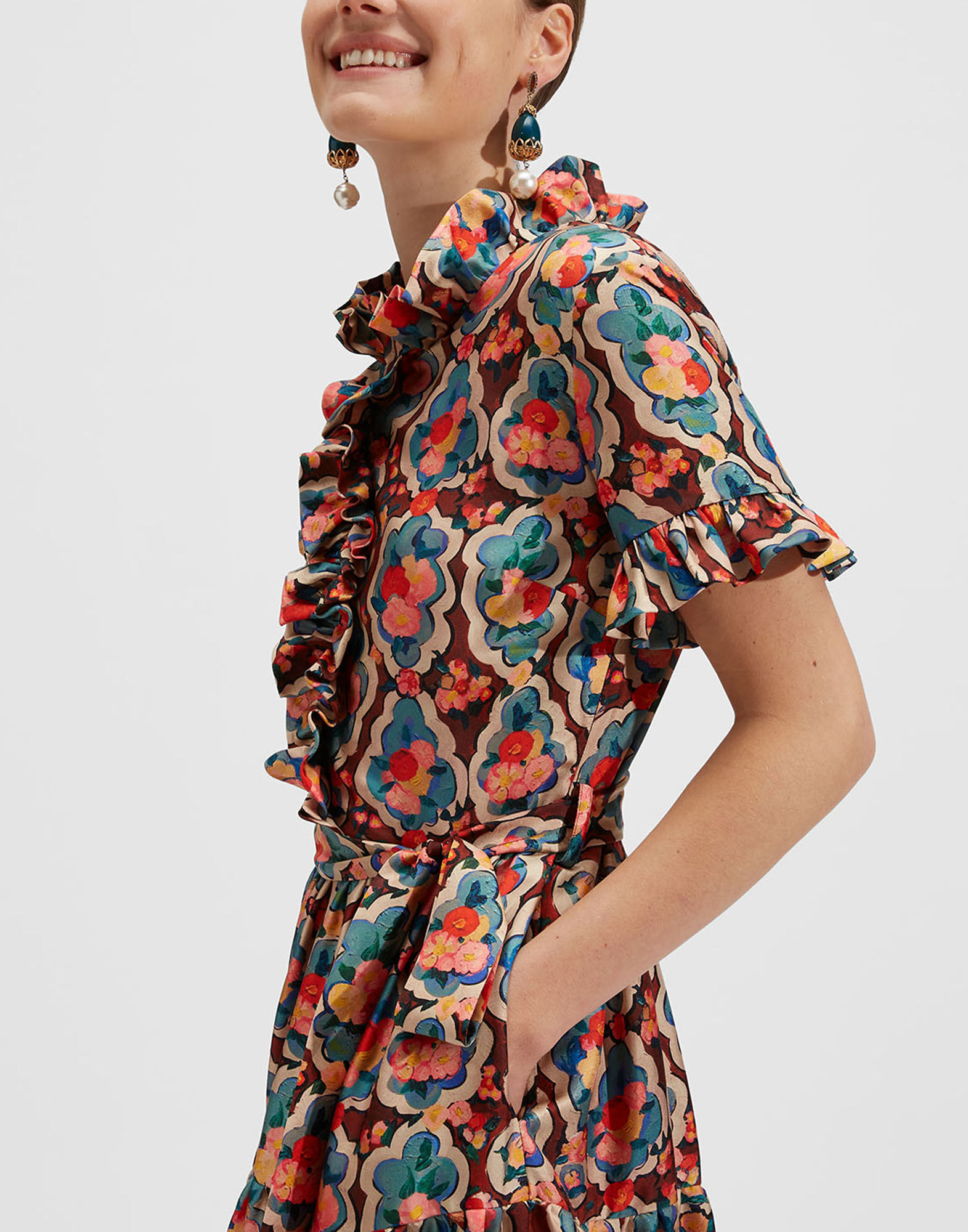 LaDoubleJ Long And Sassy Dress Matisse DRE0017SIL001MAT0001