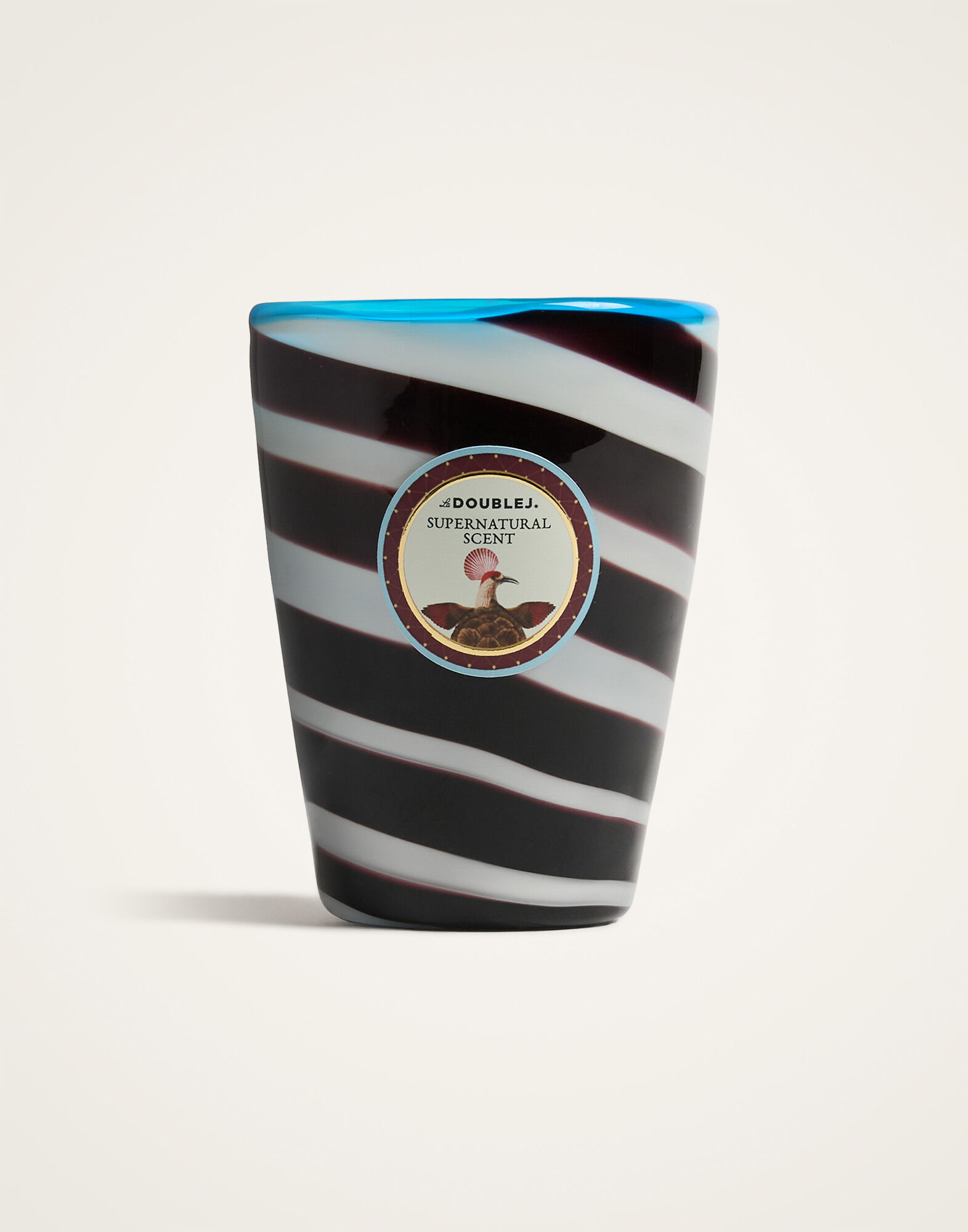 La DoubleJ Handmade Glass Candle Fantastic Creatures Black CAN0017GLS001FCR01BL01