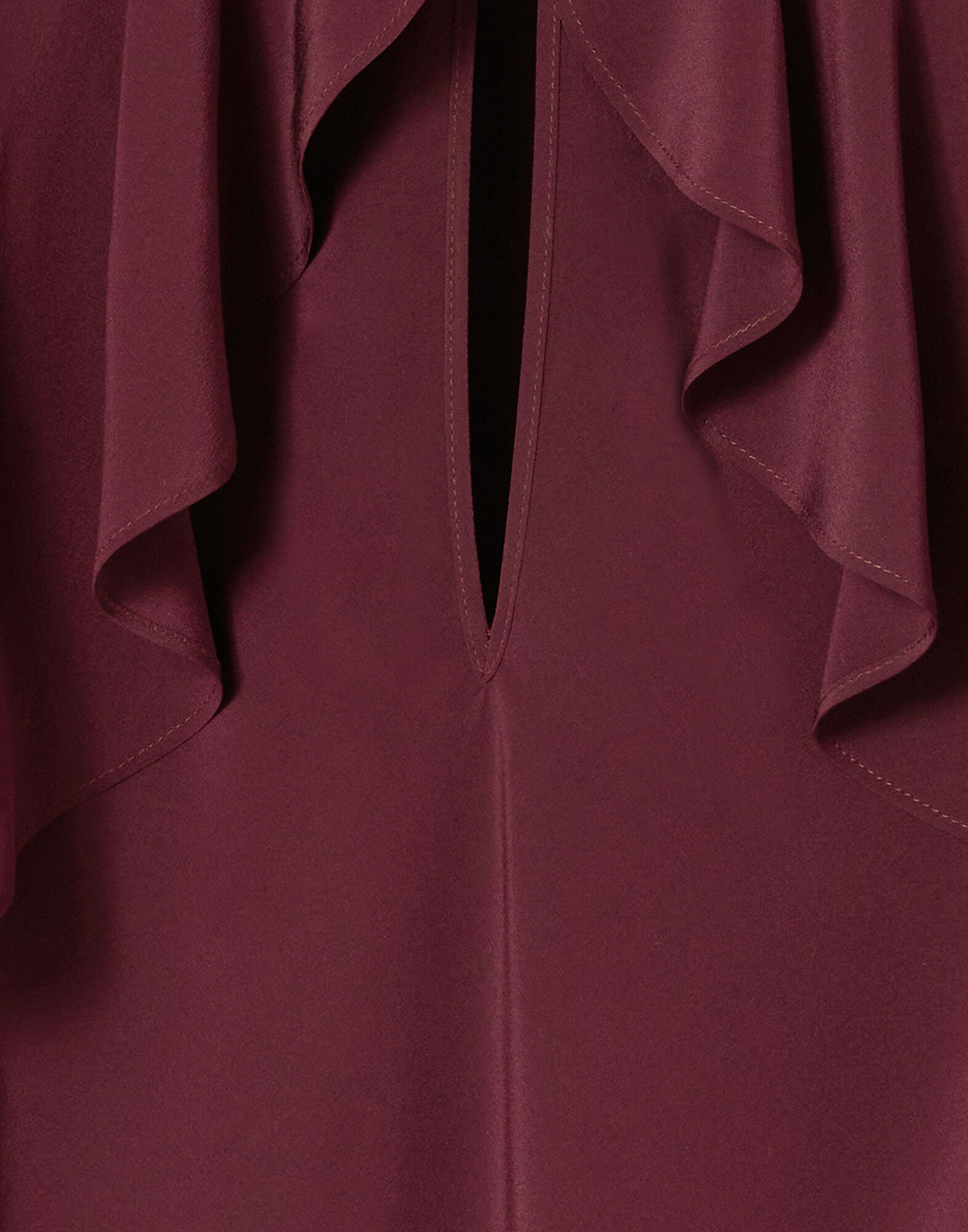 La DoubleJ Magic Top Solid Burgundy TOP0162CRE001SOLIDRE07