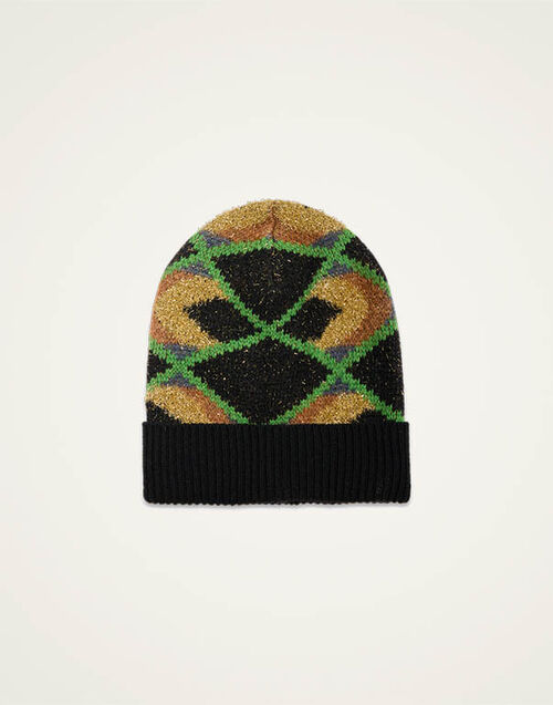 La DoubleJ Half-Light Hat Half-Light Black HAT0032KNI132VA305BL01