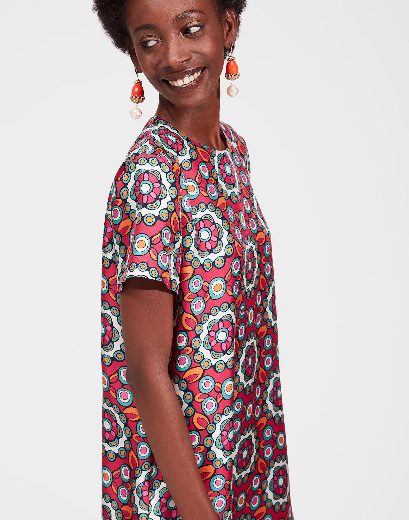 LaDoubleJ Swing Dress  DRE0001SIL001KAL0004