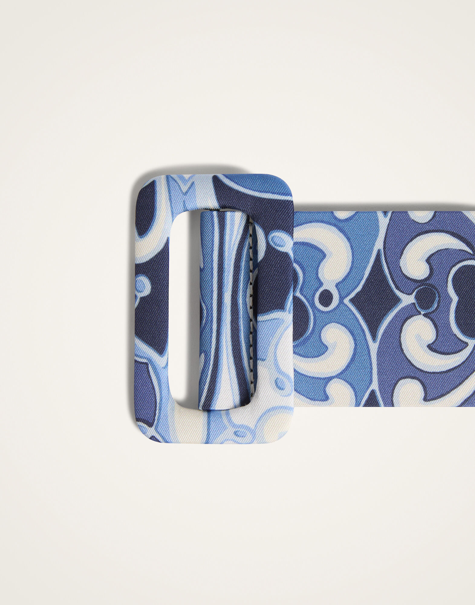 La DoubleJ Medium Belt Cocoon Blue BEL0007FOD001COC01BU03
