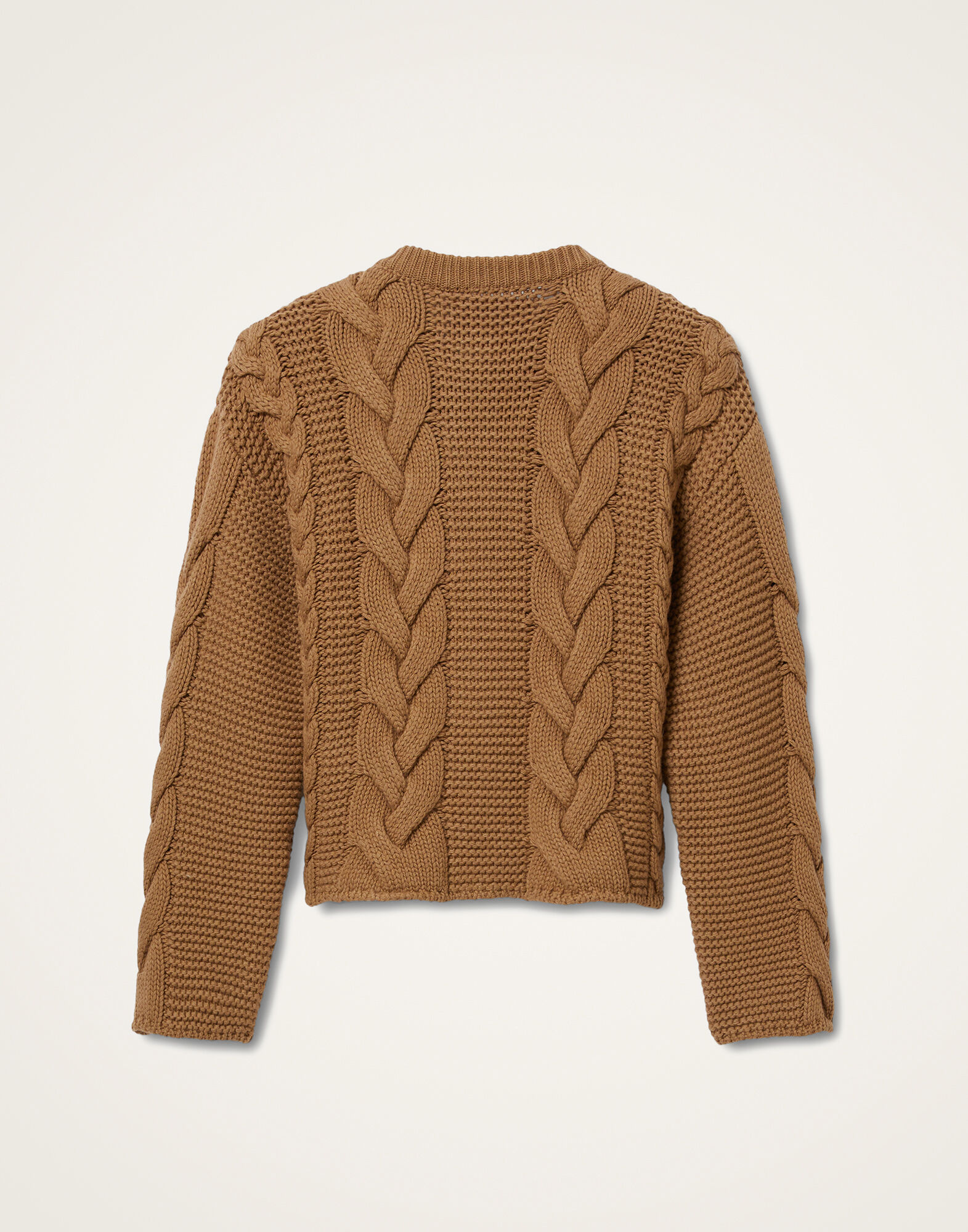 La DoubleJ Portrait Cardigan Solid Brown PUL0211KNI120VA271BR02