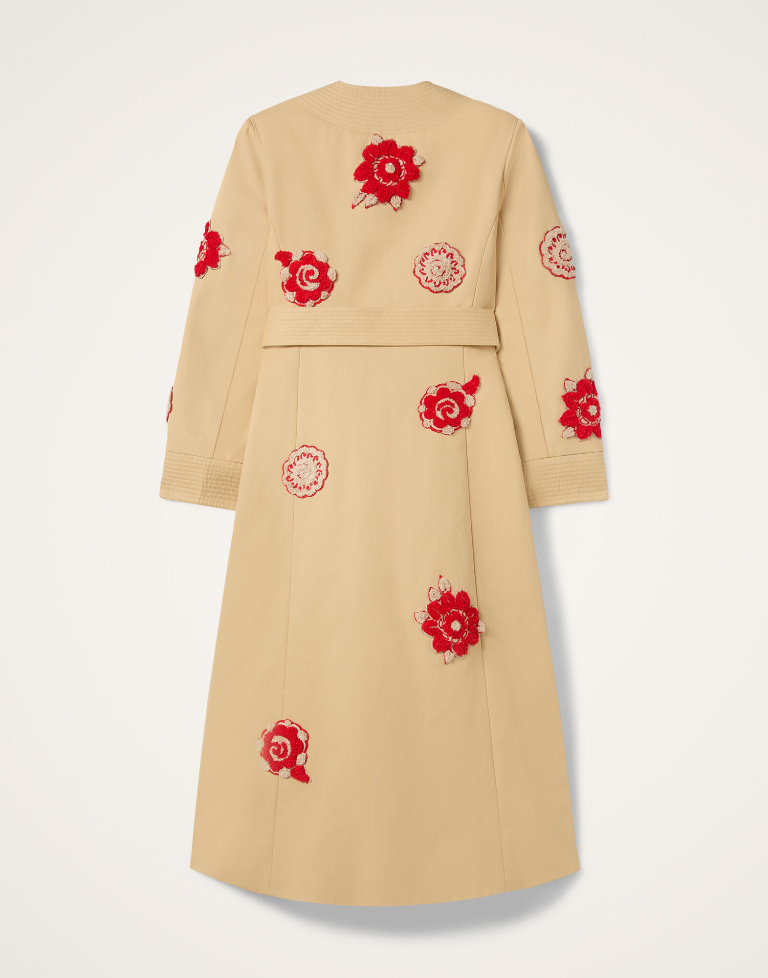 La DoubleJ Kintsugi Coat Solid Light Beige JAC0187COT089SOLIDBR01