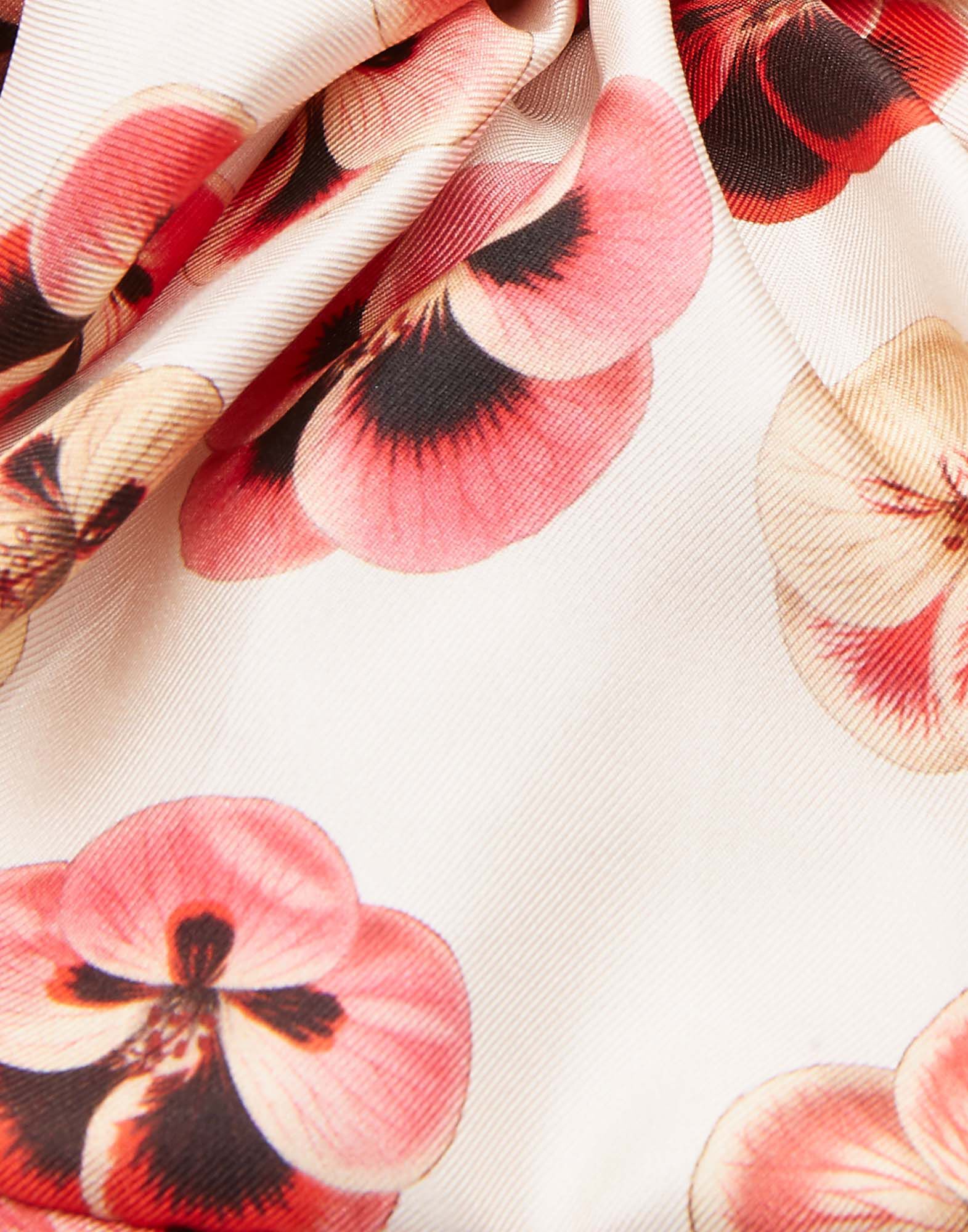 La DoubleJ Giga Scrunchie Micro Pansy SCR0003SIL001PAN0002