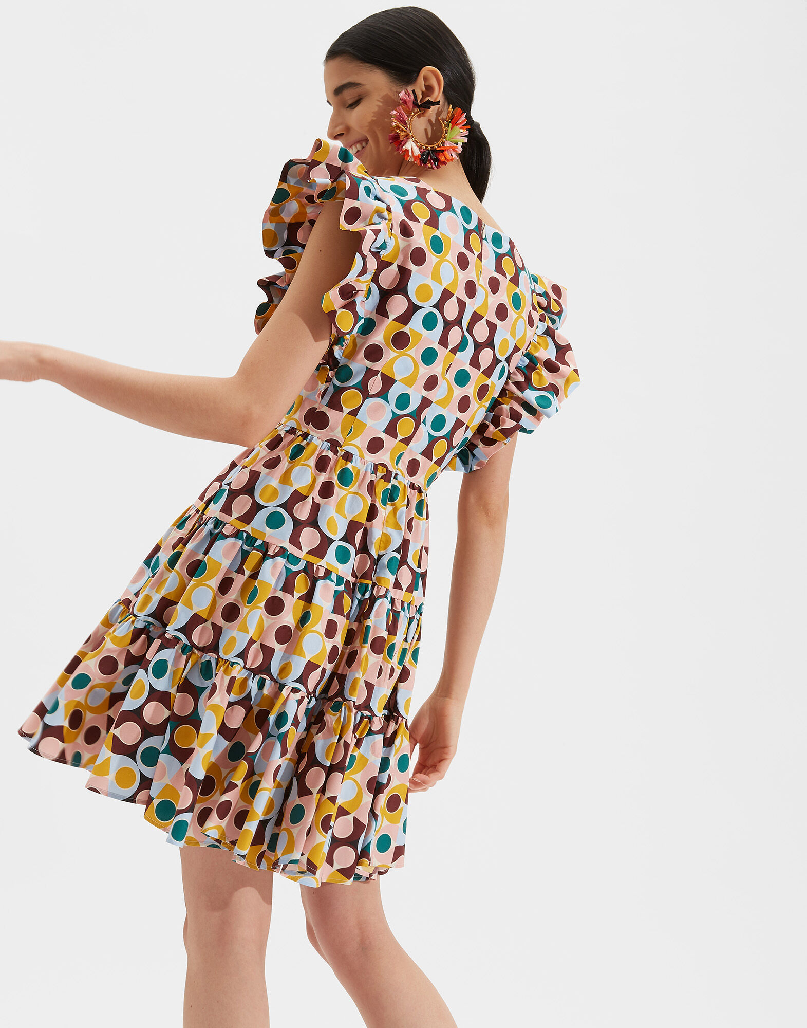 LaDoubleJ Honeybun Dress Gumball DRE0240COT001GUM0001