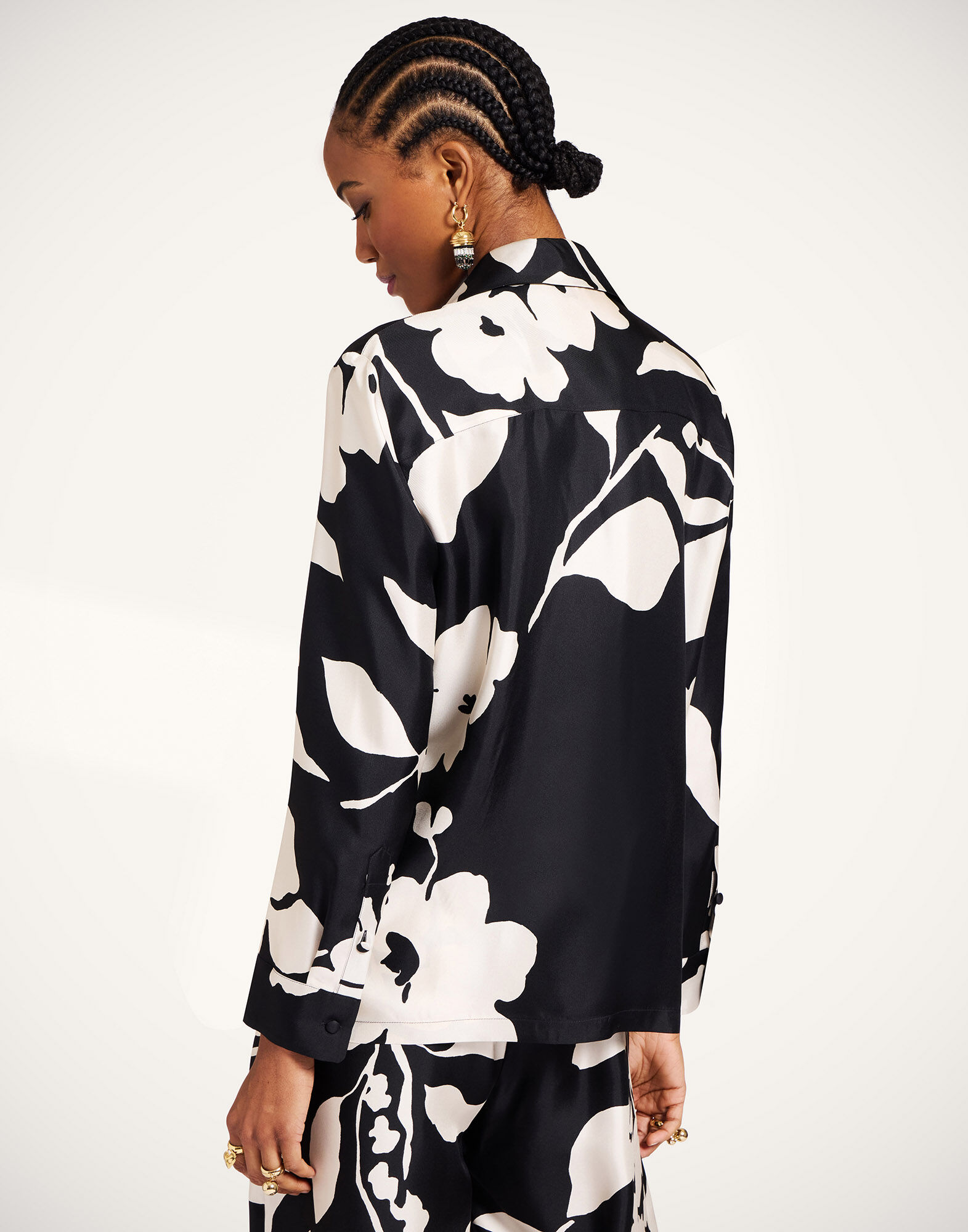 La DoubleJ Boy Shirt Winter Jasmine SHI0001SIL001WIJ0001