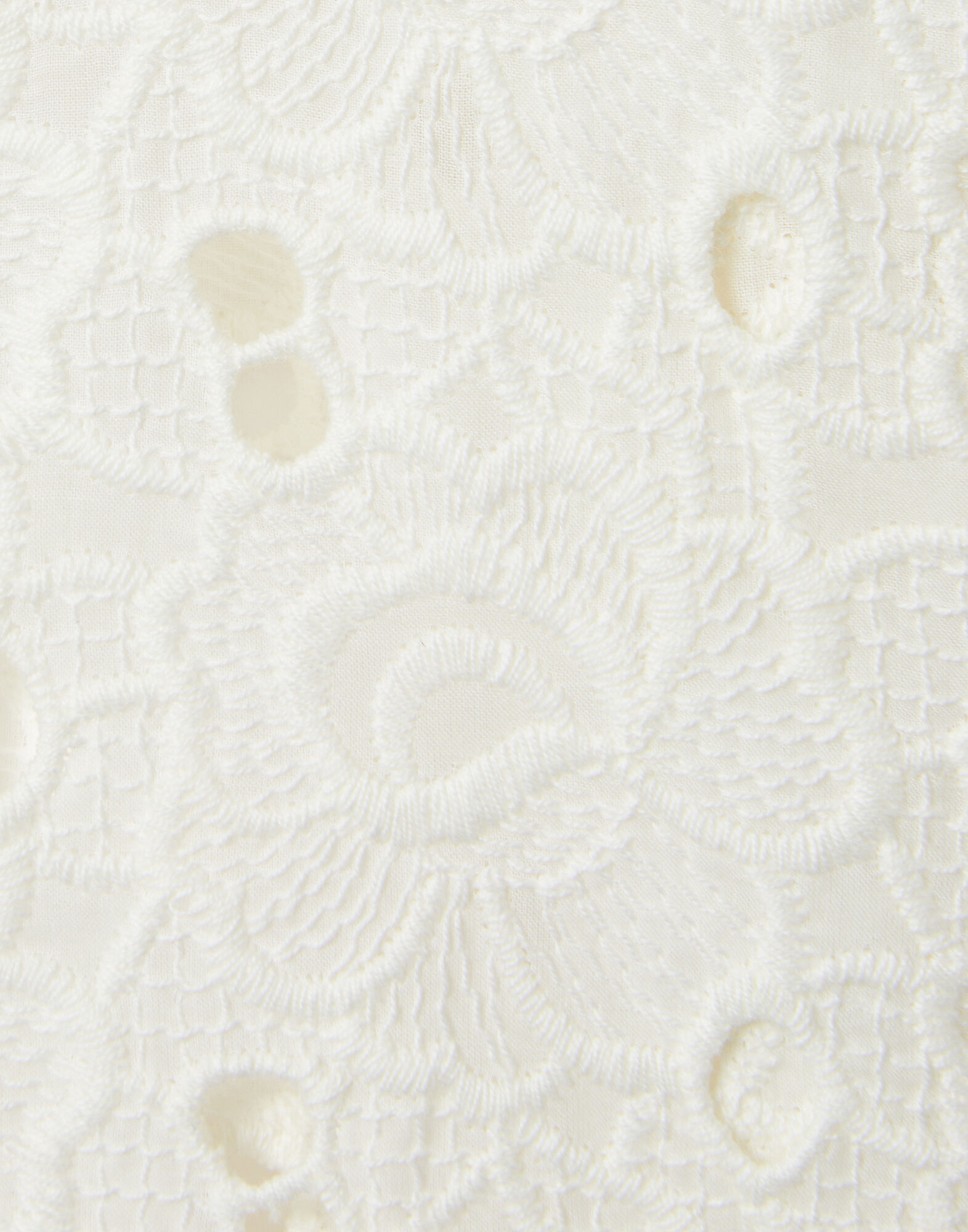 La DoubleJ Peggy Shirt Solid Ivory SHI0115EMB035SOLIDWH04