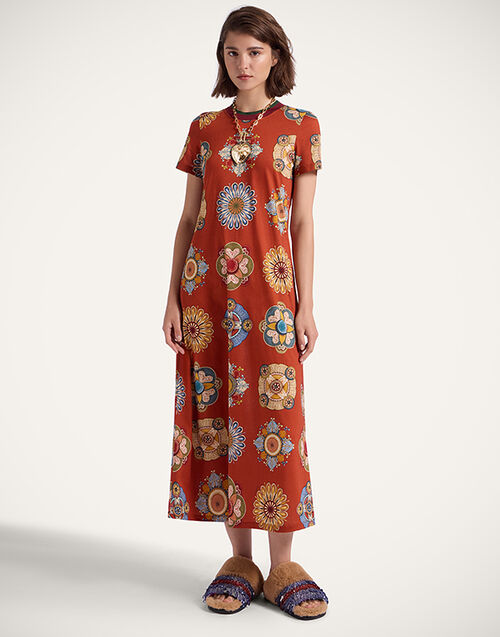 La DoubleJ Sporty Swing Dress Nucleus Rust DRE0247JER002NUC01OR04