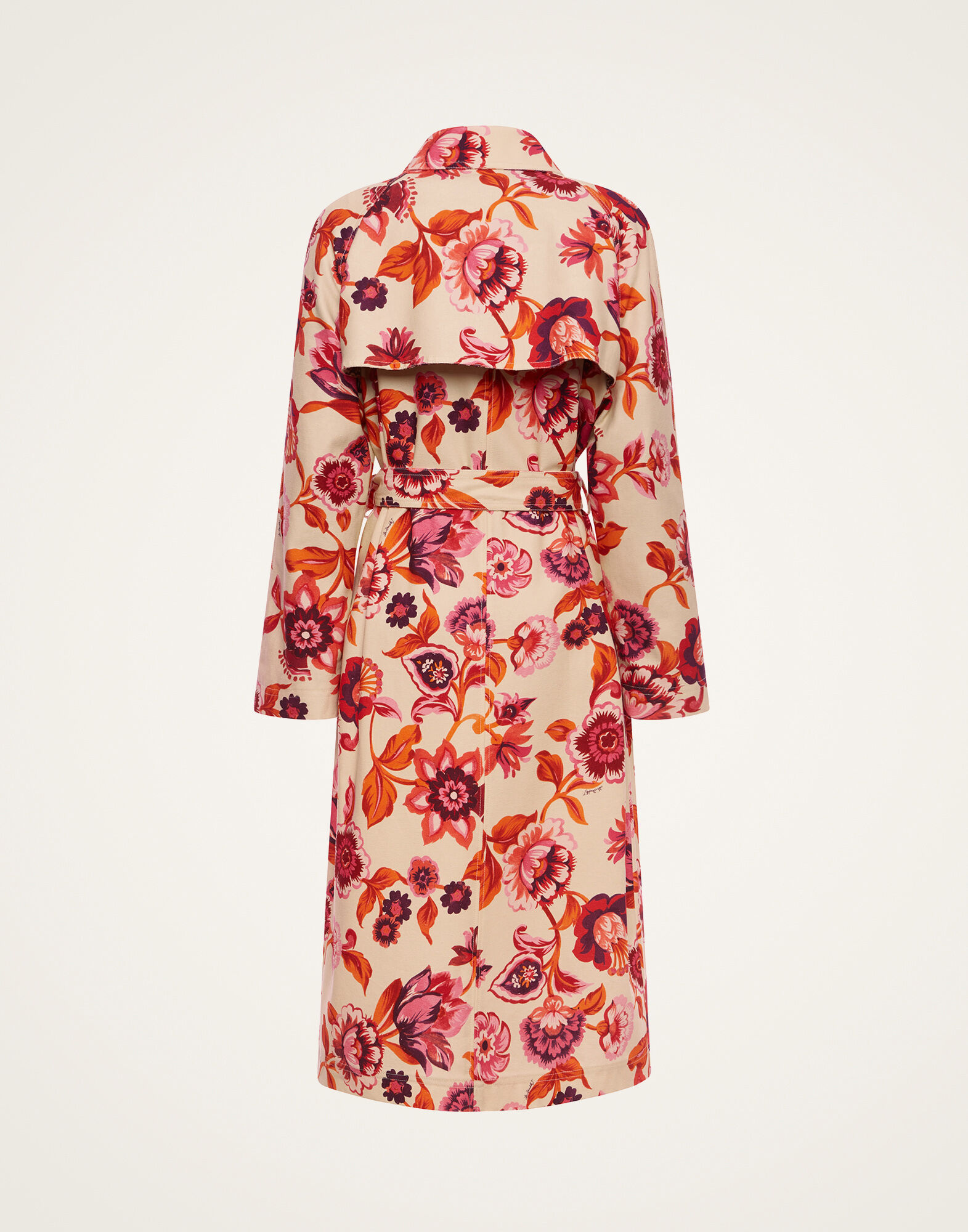 La DoubleJ Milano Trench Coat Hottie Cream JAC0054COT050HOT01WH03