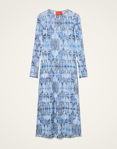 blue slinky dress Dyed Blue Slinky Dresses Field Day