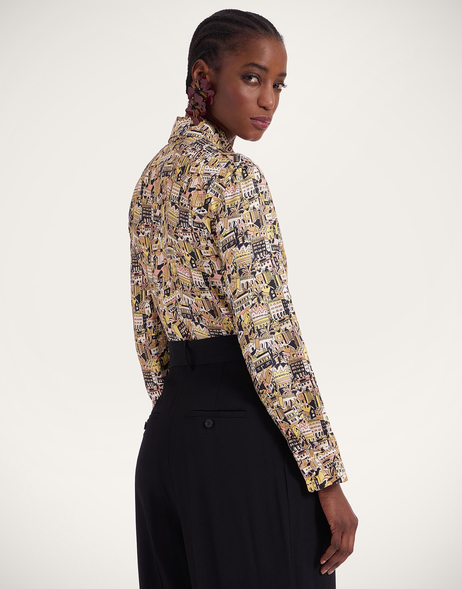 La DoubleJ Boy Shirt Scicli Light Pink SHI0001SIL001CLI01PI02