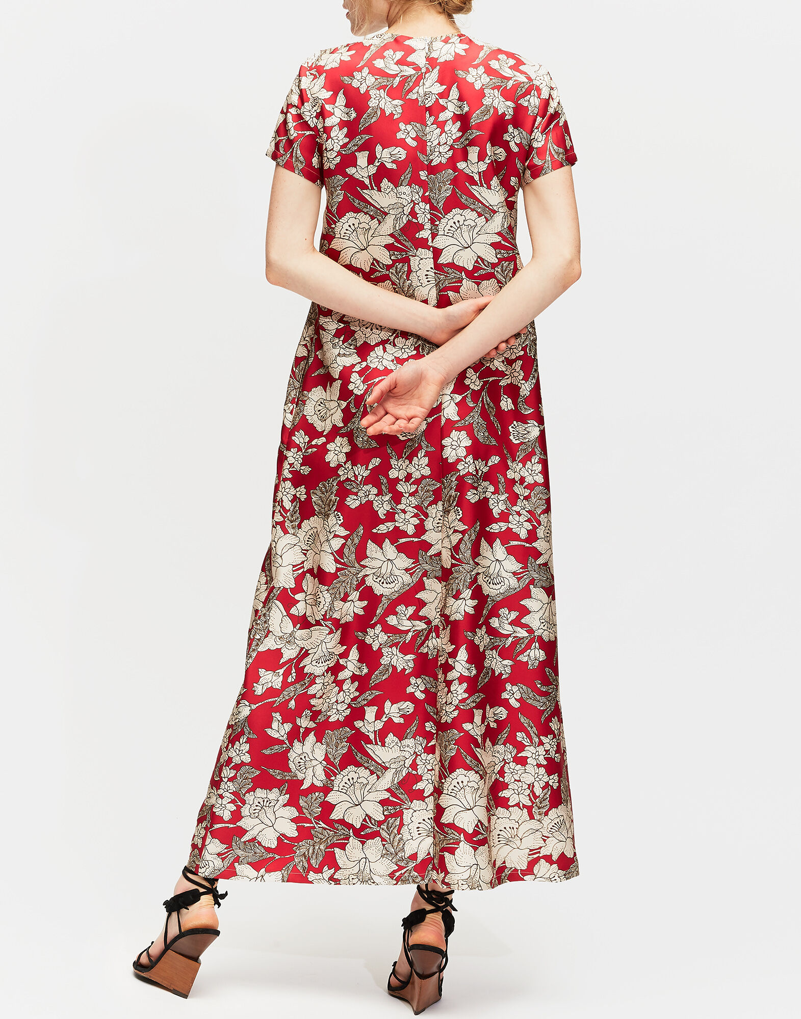 LaDoubleJ Swing Dress Lilium DRE0001SIL001LIL0001