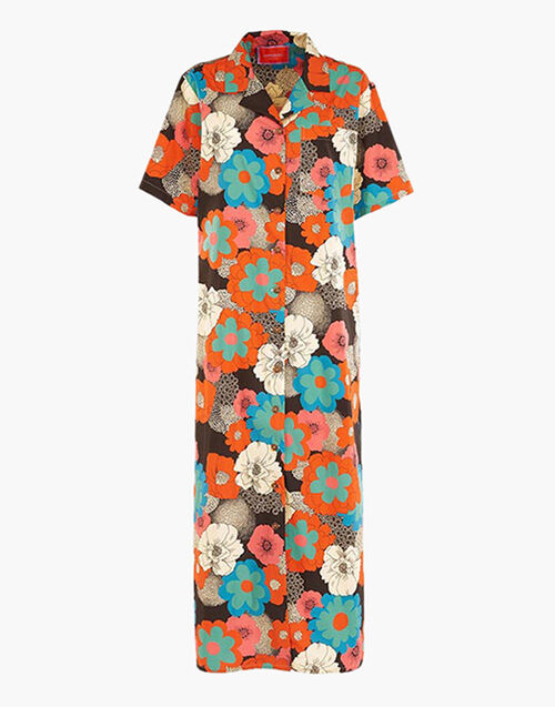 La DoubleJ Bowling Dress Ice Poppy DRE0340COT001ICP0001