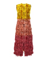 La DoubleJ Column Dress Jacquard Multicolor DRE0389JAC031MUL0046