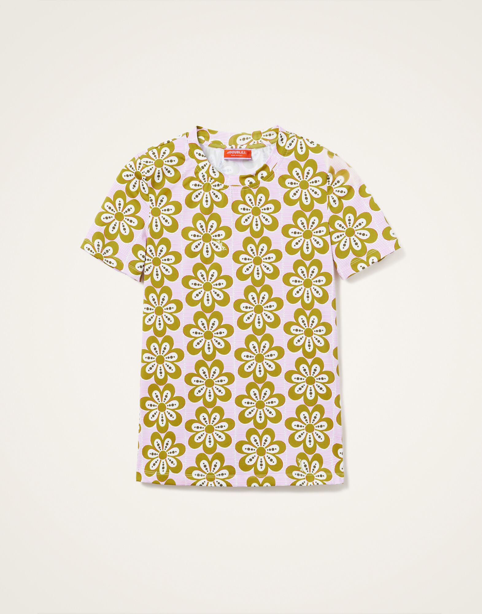 La DoubleJ Jazzercize T-Shirt Caper Pink TSH0010JER005CEP01PI01