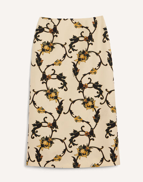 La DoubleJ Pencil Skirt Buttercup White SKI0011CAD001BTC01WH01