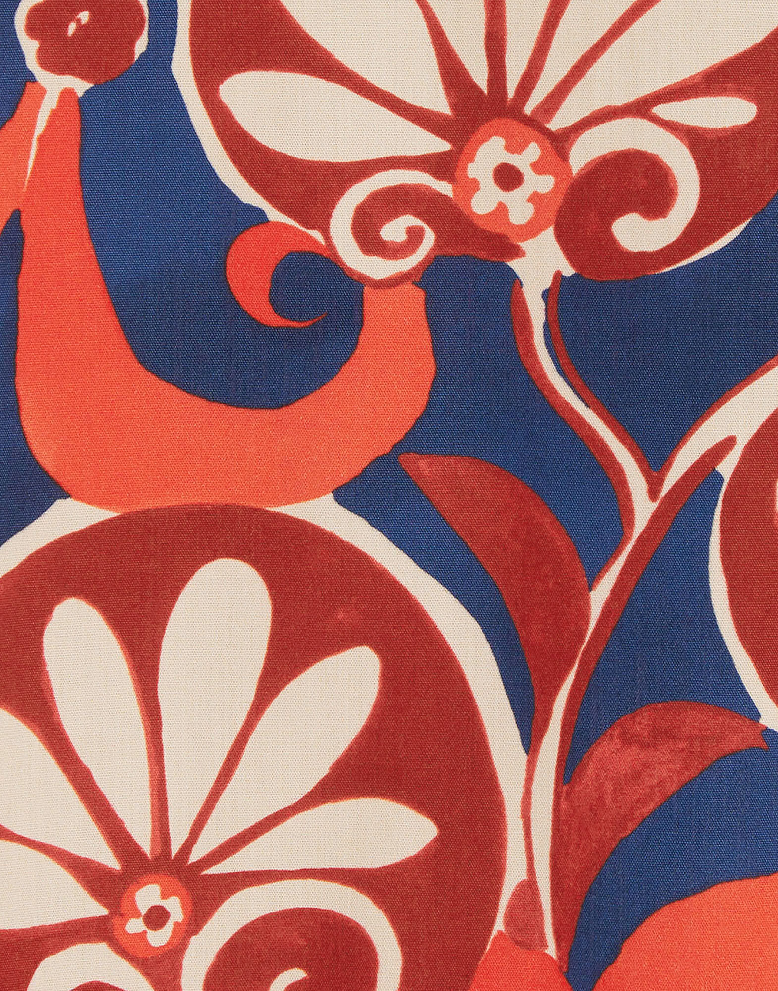 La DoubleJ Choux Dress Moonflower Navy DRE0193COT039MOO01BU06